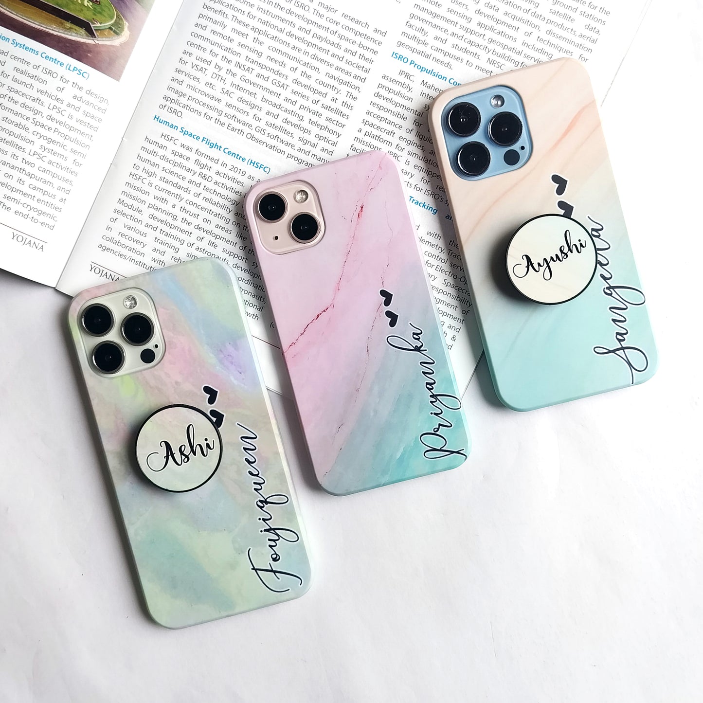 The Gradient Marble Family Phone Case Cover