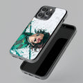 The Gentle Slayer Glass Case Cover For Samsung Galaxy S21 Plus