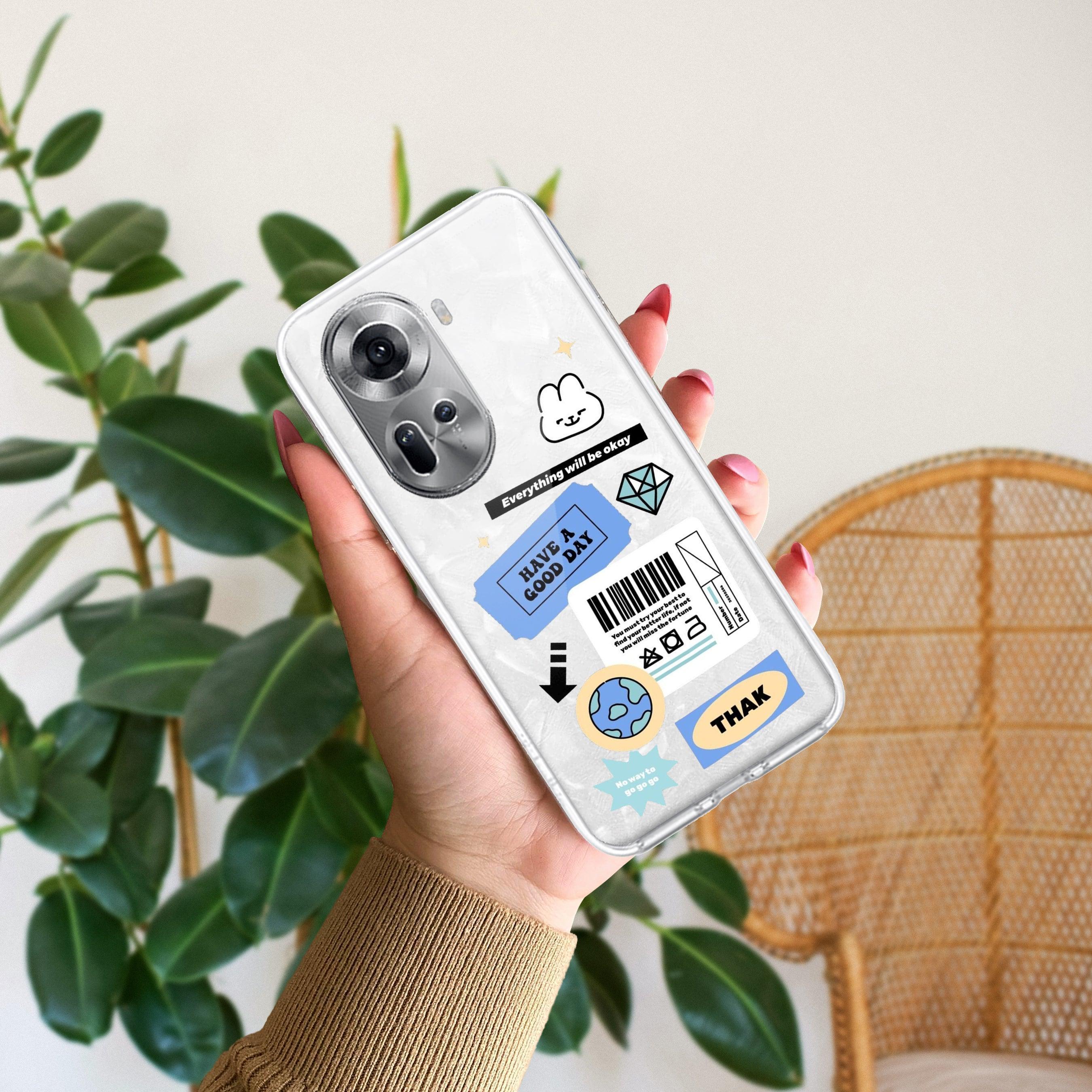 Ticket to Happiness Anti Yellow Case For Oppo Reno 11 5G