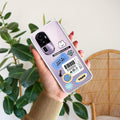 Ticket to Happiness Transparent Silicon Case For Oppo Reno 8 Pro 5G