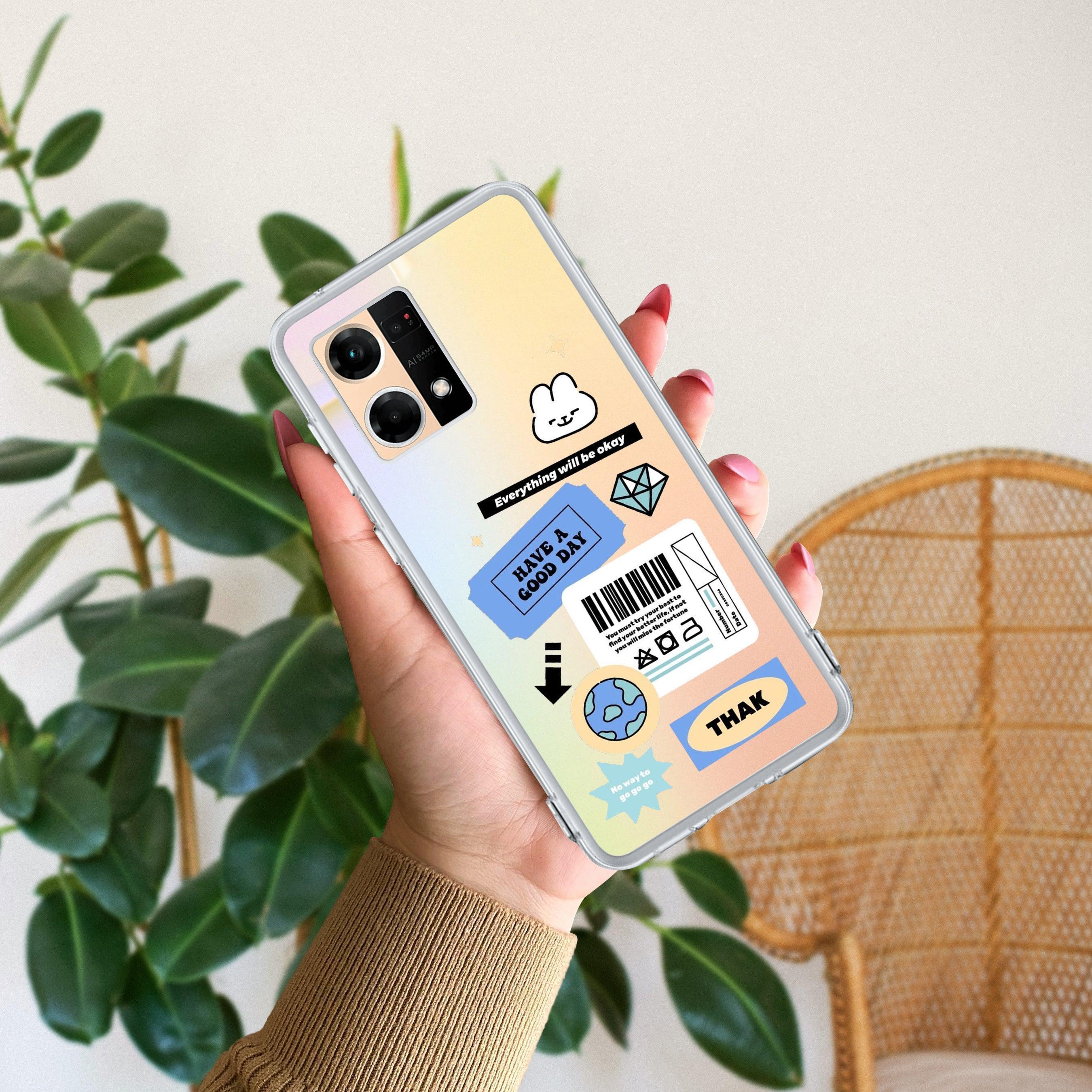 Ticket to Happiness Anti Yellow Case For Oppo Reno 7 5G