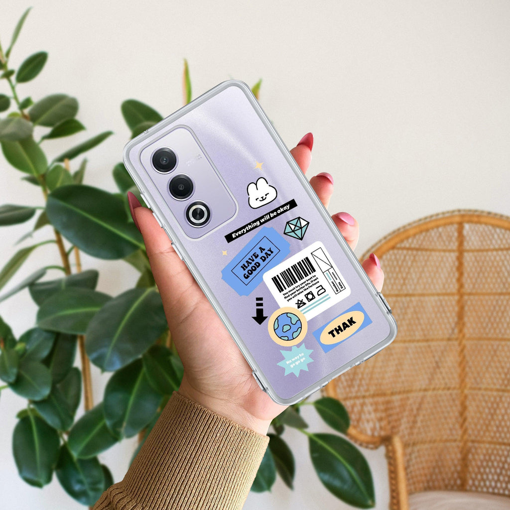 Ticket to Happiness Anti Yellow Case For Oppo A3 Pro 5G