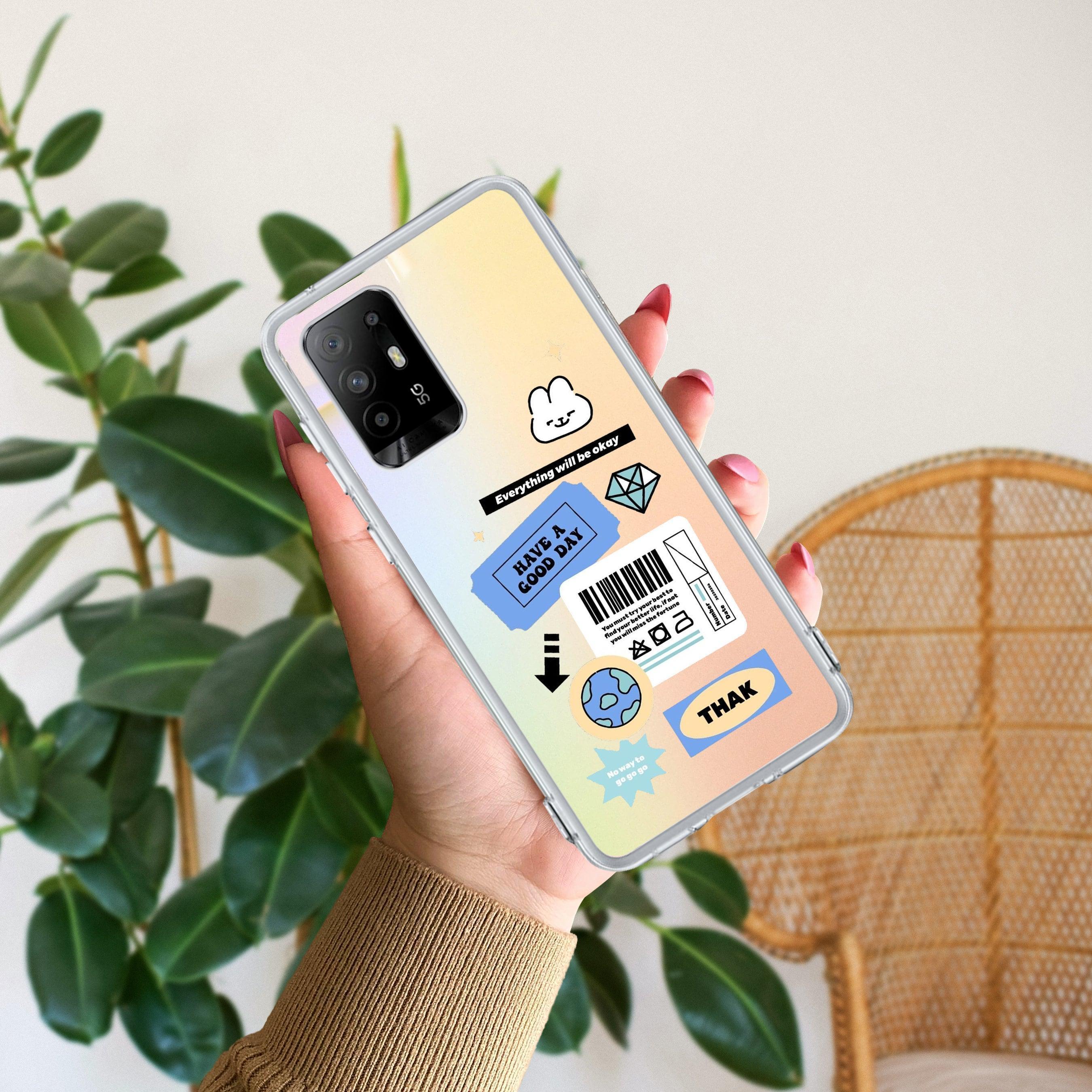 Ticket to Happiness Anti Yellow Case For Oppo F19 Pro Plus