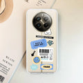 Ticket to Happiness Transparent Silicon Case For Realme Narzo 60X /  Realme 11X