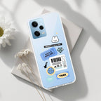 Ticket to Happiness Transparent Silicon Case For Redmi Note 10 Pro / Redmi Note 10 Pro Max