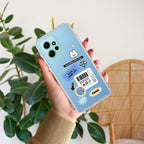 Ticket to Happiness Transparent Silicon Case For Redmi Note 10 / 10S