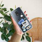 Ticket to Happiness Transparent Silicon Case For Redmi 9 Prime