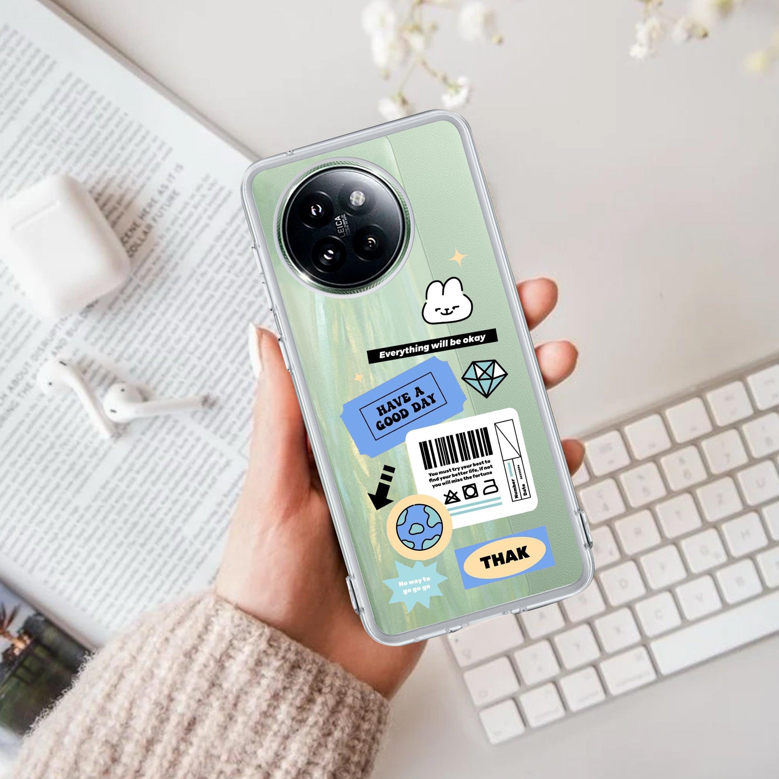 Ticket to Happiness Transparent Silicon Case For Redmi/Xiaomi - ShopOnCliQ