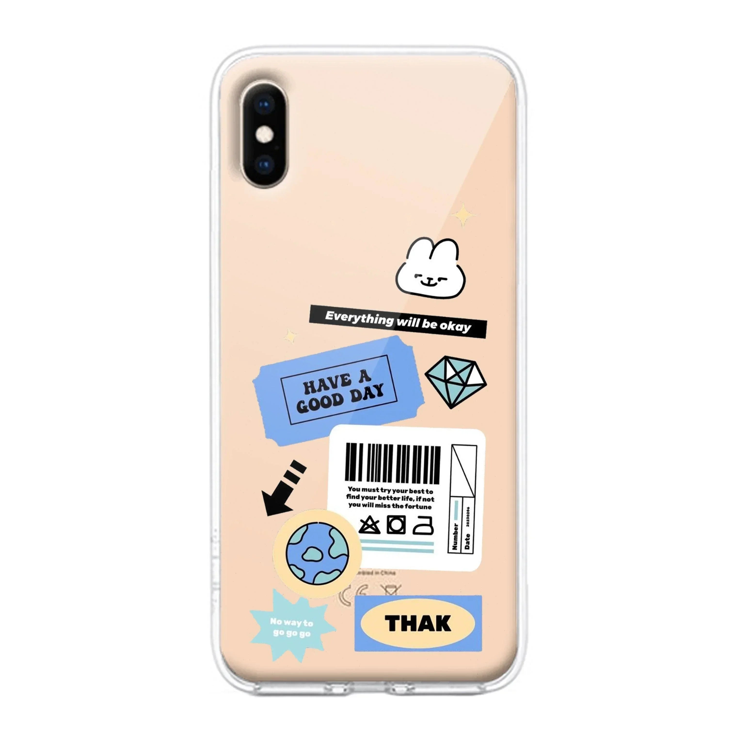 Ticket to Happiness Transparent Silicon Case For Google Pixel 9 Pro XL