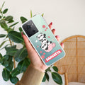 Tino Panda Customize Transparent Silicon Case For OnePlus 10R 5G
