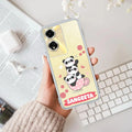 Tino Panda Customize Anti Yellow Case For Oppo A59 5G