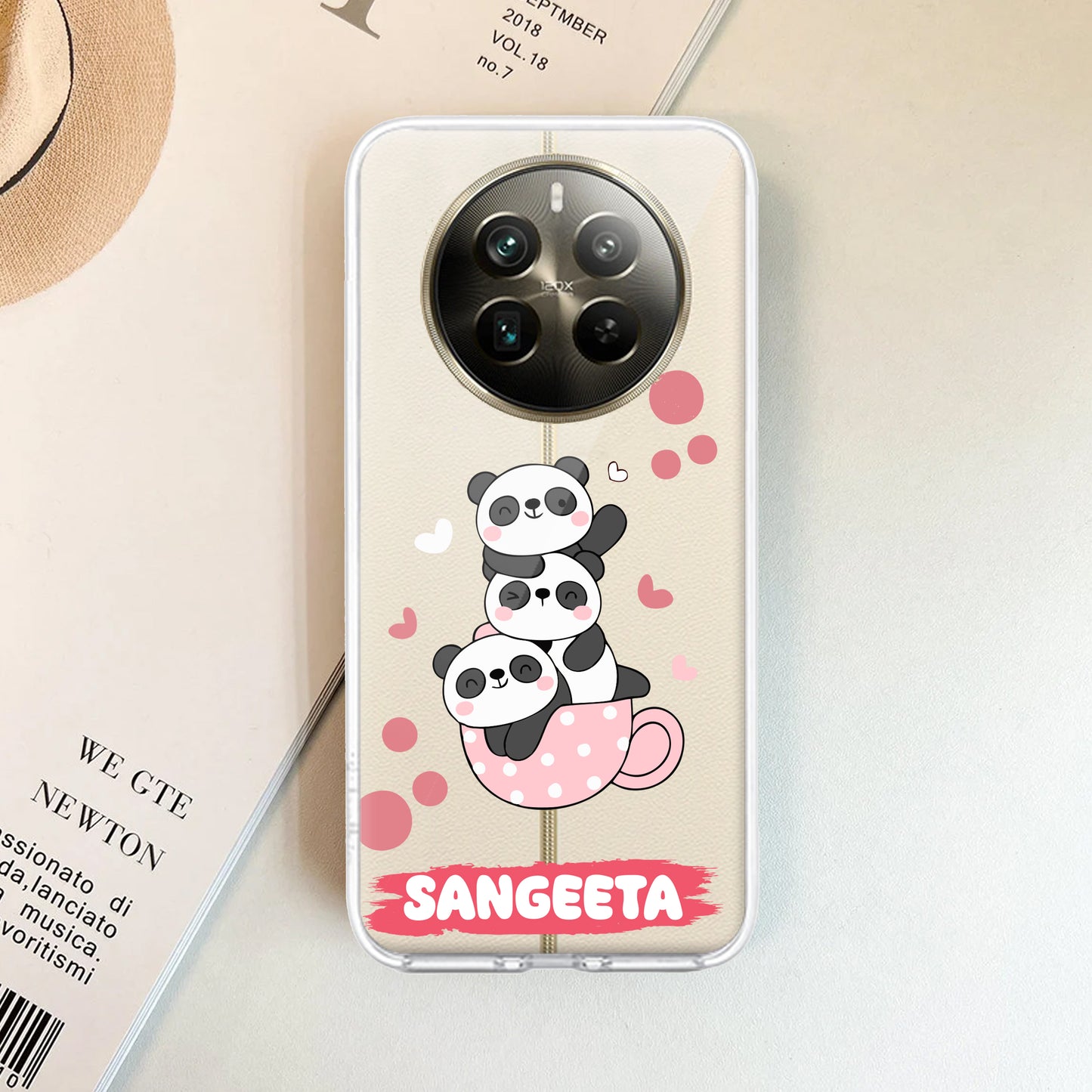 Tino Panda Customize Transparent Silicon Case For Realme/Narzo - ShopOnCliQ