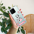 Tino Panda Customize Transparent Silicon Case For Realme Narzo 60X /  Realme 11X