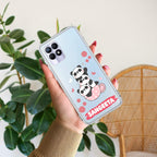 Tino Panda Customize Anti Yelllow Case For Realme 8i / Realme Narzo 50