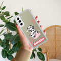 Tino Panda Customize Anti Yellow Case For Samsung Galaxy S22 Plus 5G