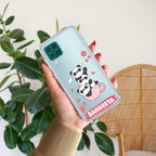 Tino Panda Customize Anti Yellow Case For Samsung Galaxy M32 (4G) / A22 (4G) / F22