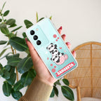 Tino Panda Customize Transparent Silicon Case For Vivo T2x 5G