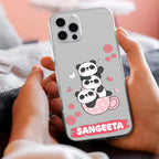 Tino Panda Customize Anti Yellow Case For Vivo X90 5G