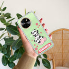 Tino Panda Customize Transparent Silicon Case For Vivo X90 Pro 5G
