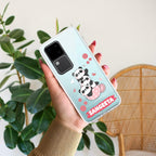 Tino Panda Customize Transparent Silicon Case For Vivo Y21 / Vivo Y21A / Vivo Y21E /Vivo Y21S/ Vivo Y21T