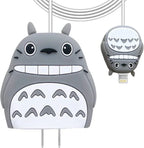 Totoro 3D Cartoon Silicone Charger Cover for iPhone 18W/20W - 360° Full Protection - ShopOnCliQ