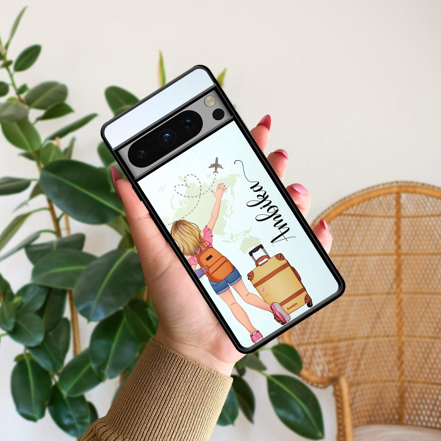 Travel Glossy Metal Case Cover For Google