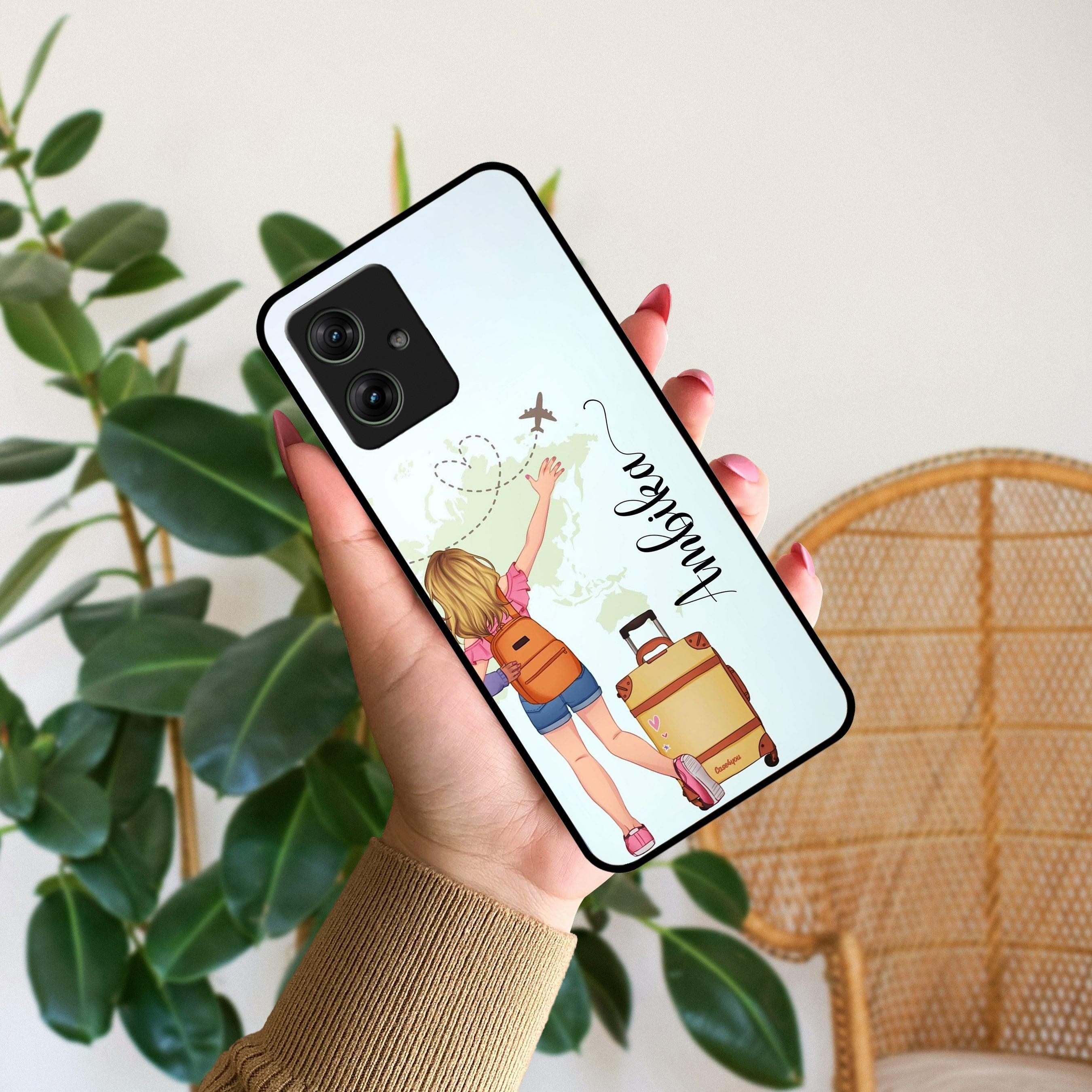 Travel Glossy Metal Case Cover For Motorola - ShopOnCliQ