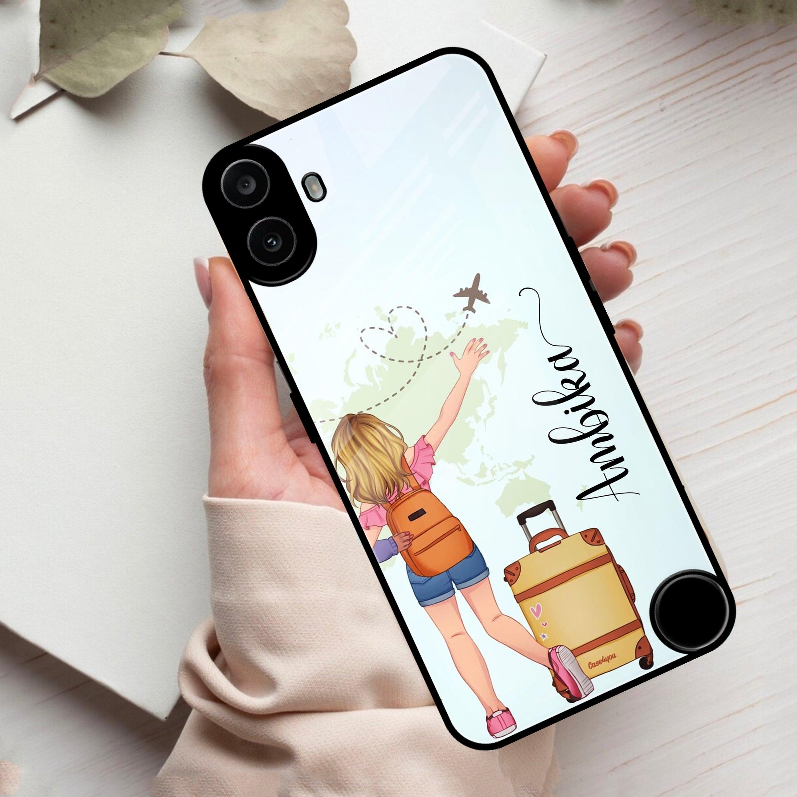 Travel Glossy Metal Case Cover For Nothing - ShopOnCliQ