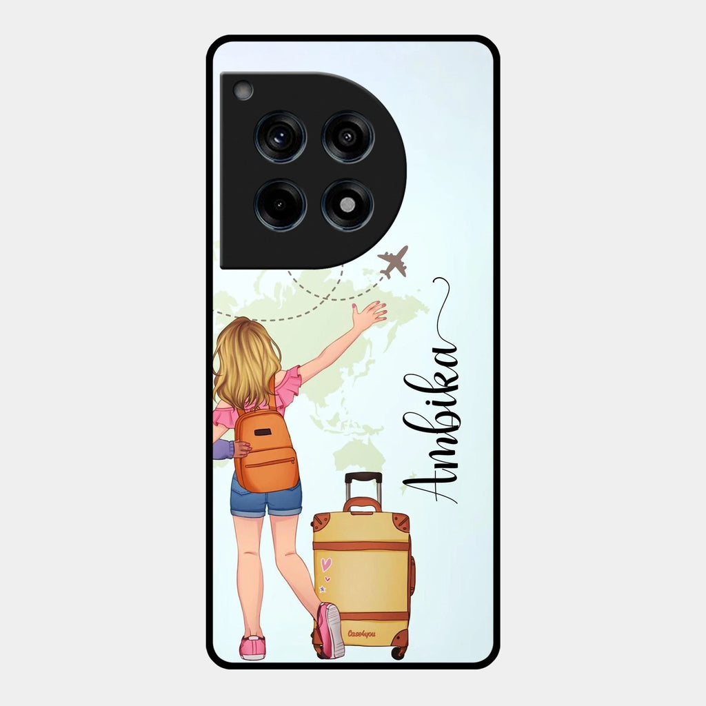 Travel Glossy Metal Case Cover For OnePlus - ShopOnCliQ