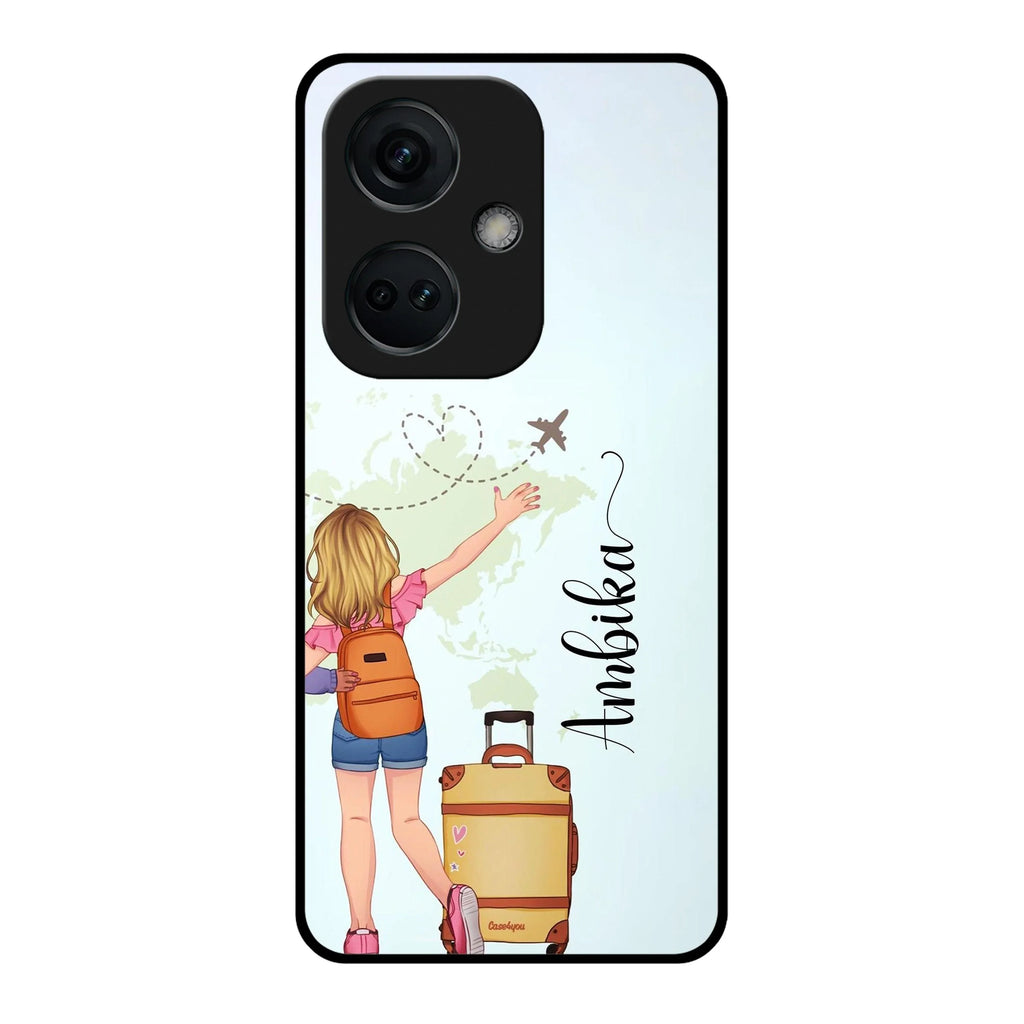 Travel Glossy Metal Case Cover For OnePlus - ShopOnCliQ