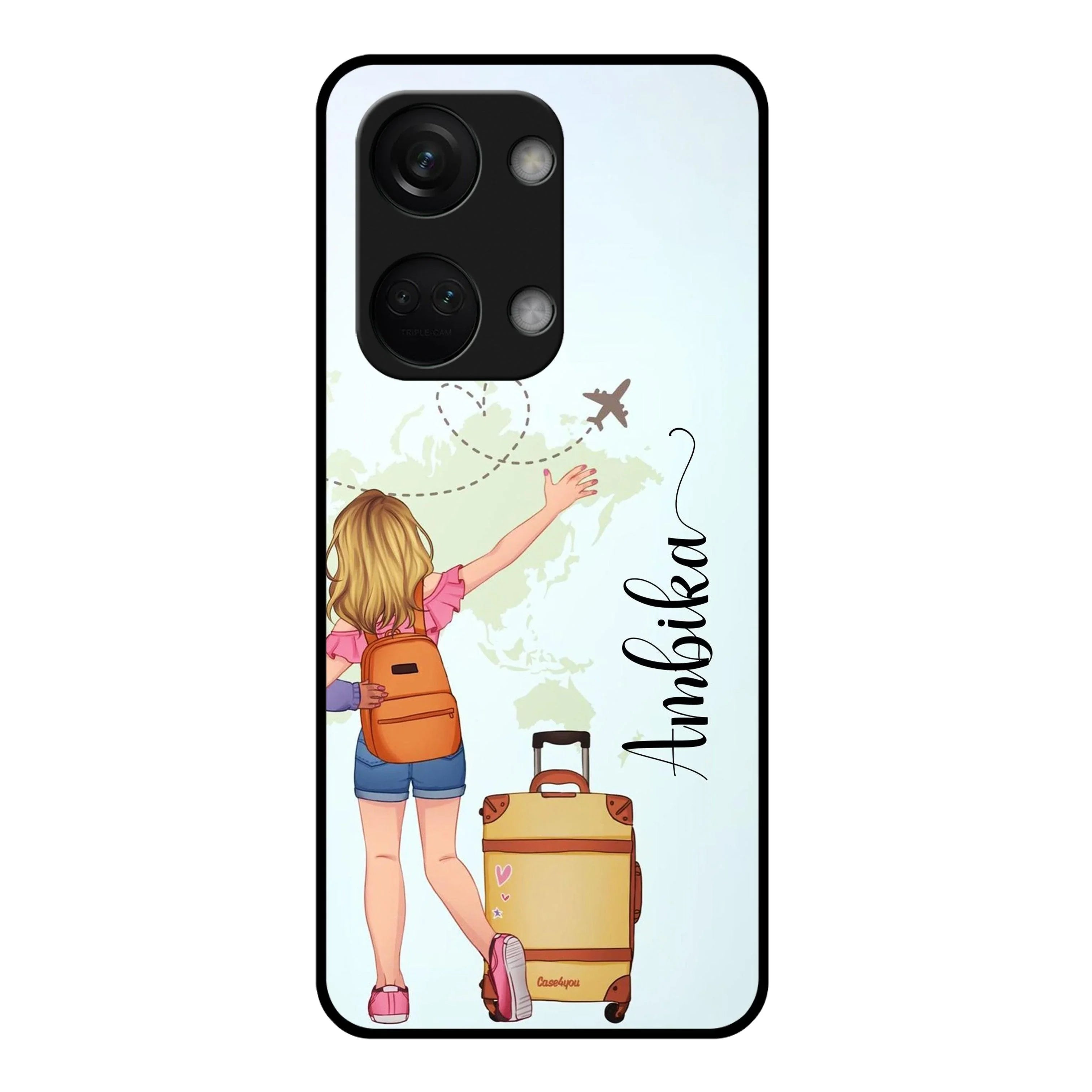 Travel Glossy Metal Case Cover For OnePlus - ShopOnCliQ