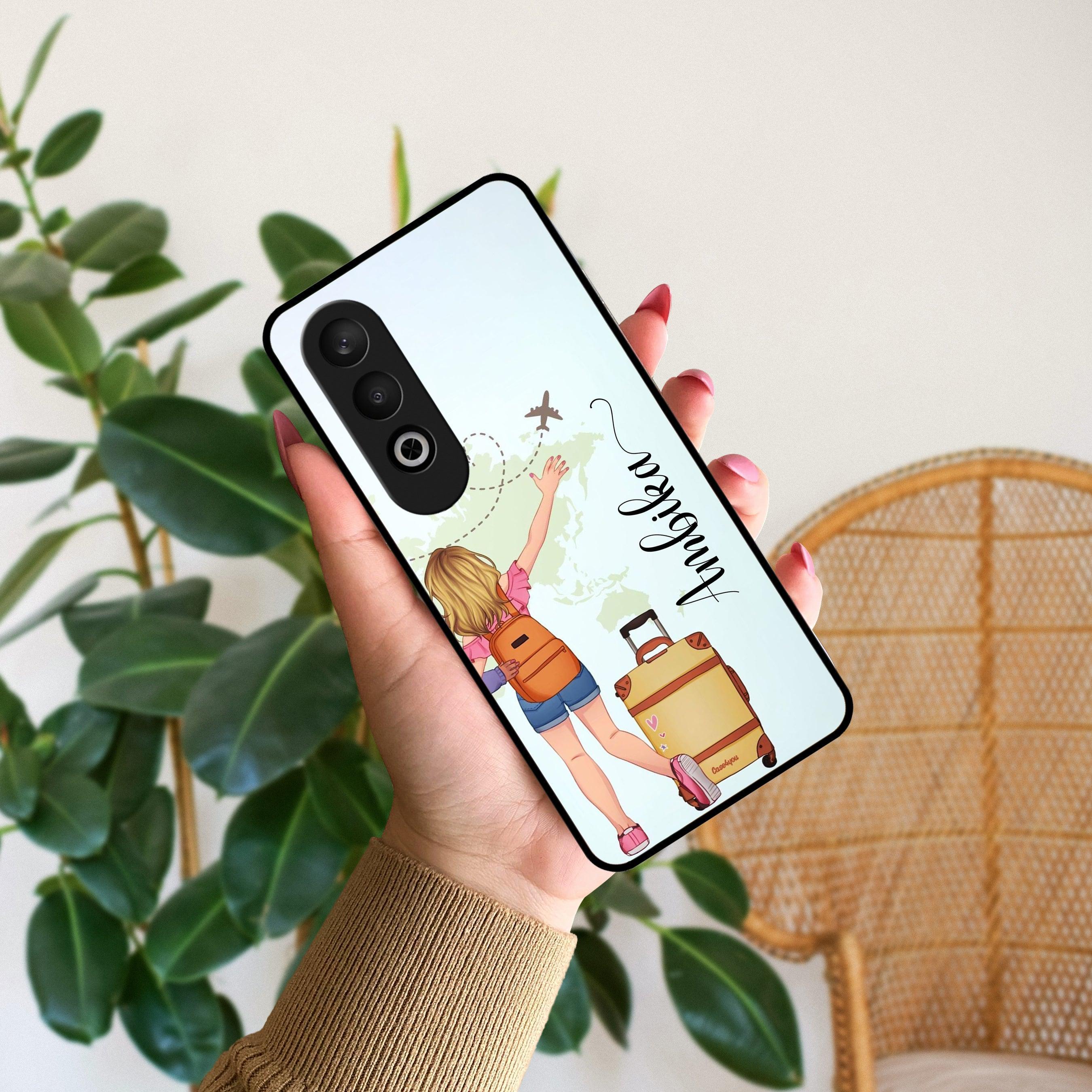 Travel Glossy Metal Case Cover For OnePlus - ShopOnCliQ