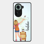 Travel Glossy Metal Case Cover For Oppo - ShopOnCliQ