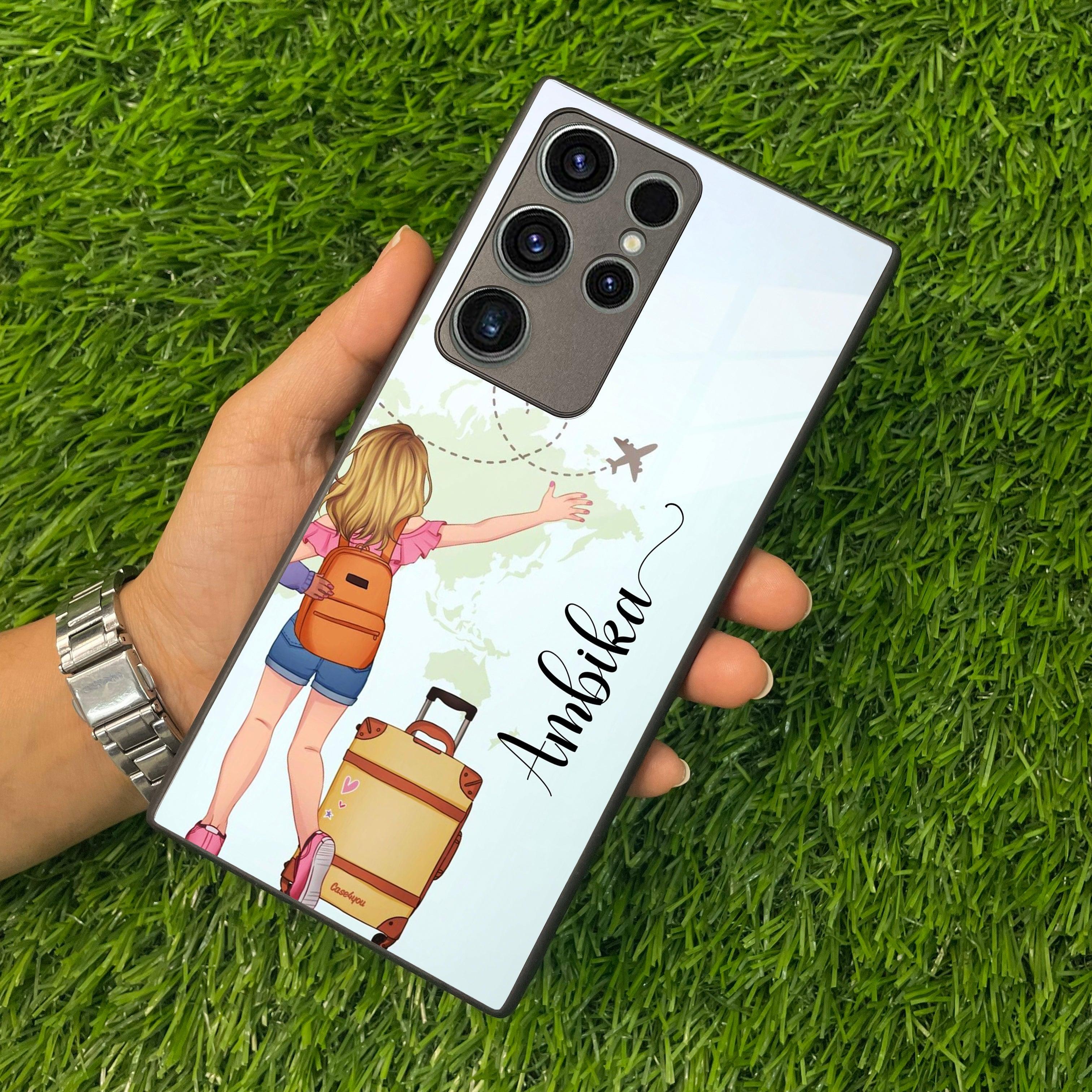 Travel Glossy Metal Case Cover For Samsung - ShopOnCliQ