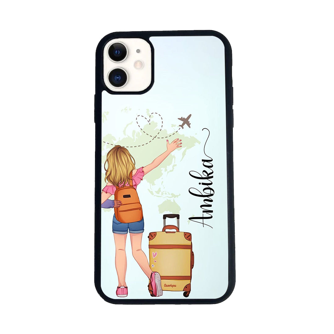 Travel Glossy Metal Case Cover For iPhone ShopOnCliQ