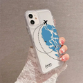 Travel Heart Map Couple Clear Silicon Case For Poco - ShopOnCliQ