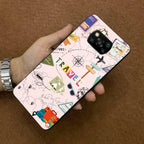 Travelogue Treasures Glass Case Cover For Poco - ShopOnCliQ