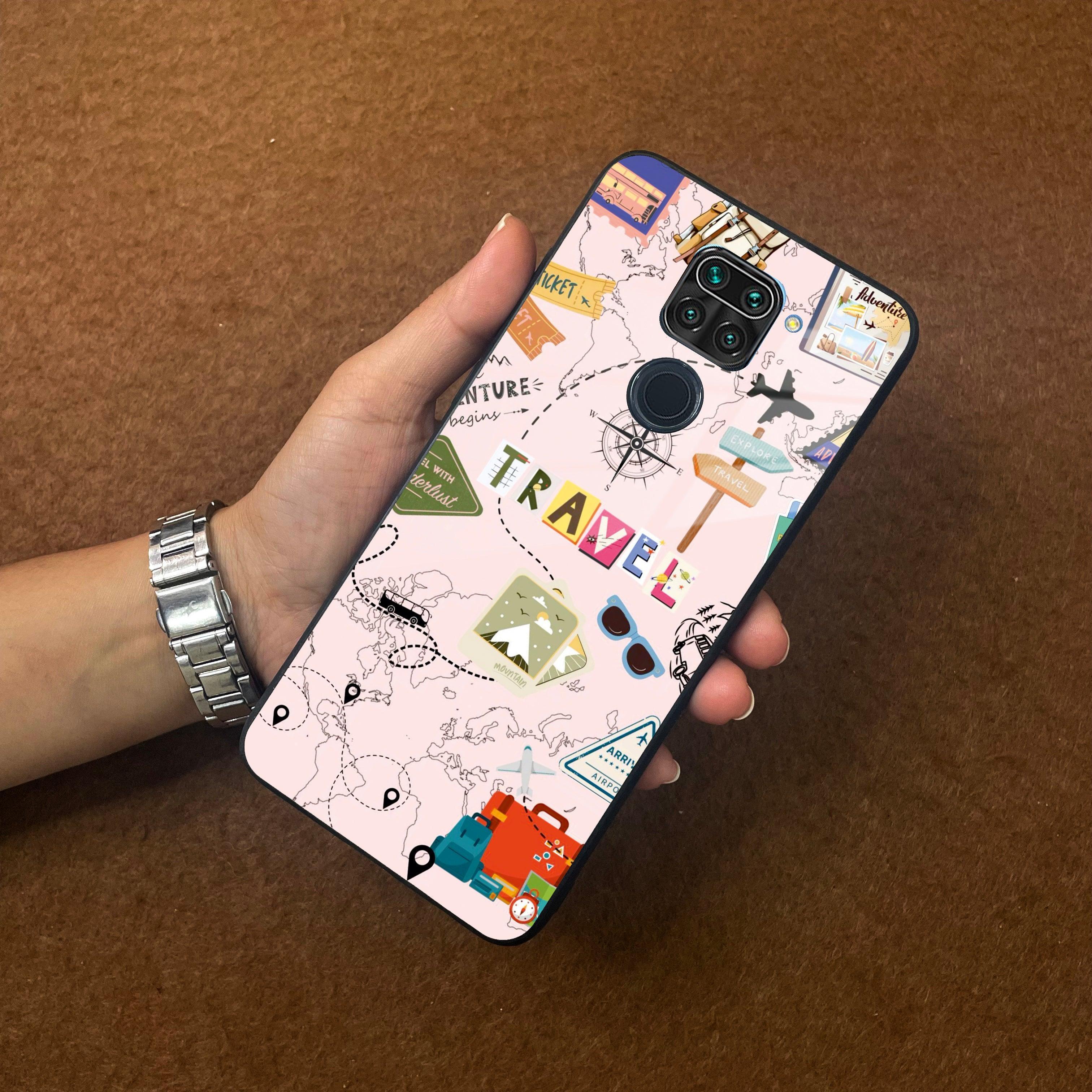 Travelogue Treasures Glass Case Cover For Redmi/Xiaomi - ShopOnCliQ