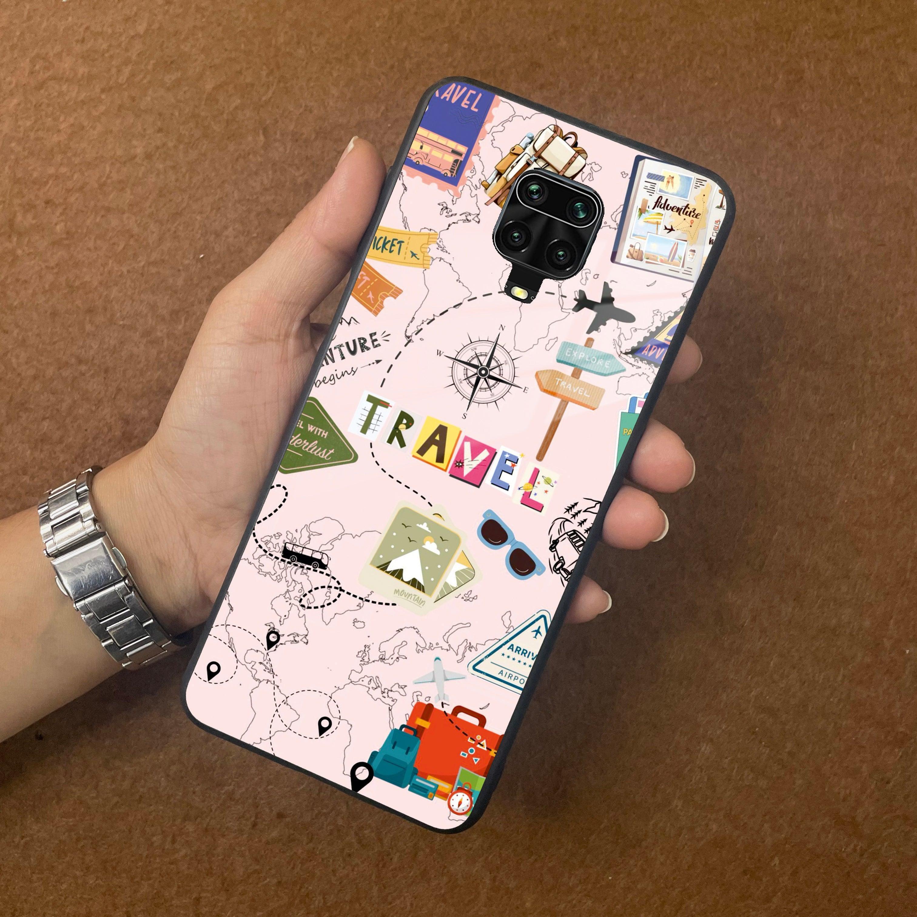Travelogue Treasures Glass Case Cover For Redmi/Xiaomi - ShopOnCliQ
