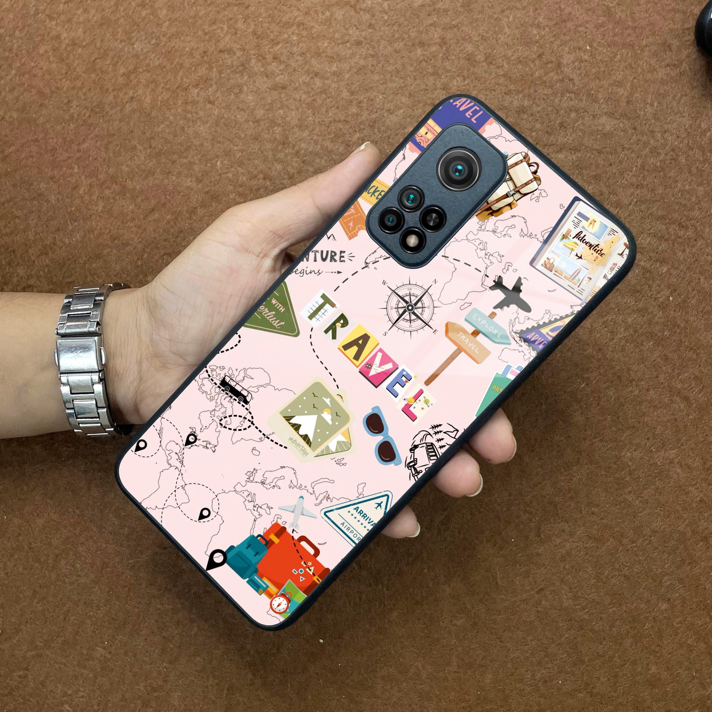 Travelogue Treasures Glass Case Cover For Redmi/Xiaomi - ShopOnCliQ