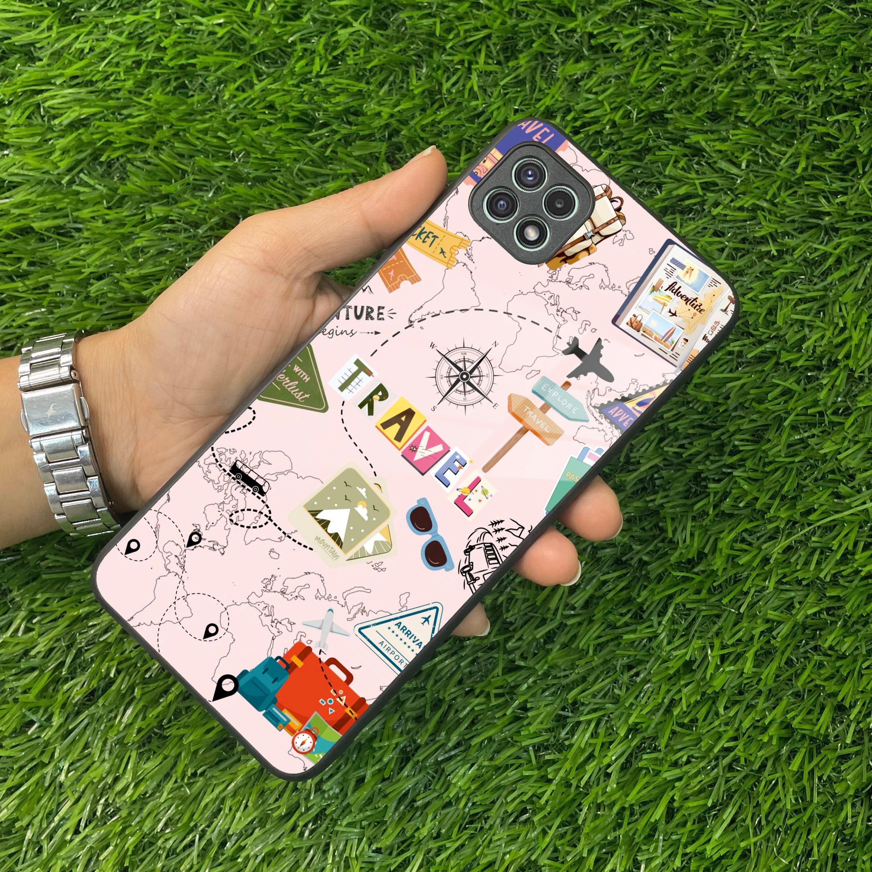 Travelogue Treasures Glass Case Cover for Samsung - ShopOnCliQ