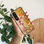 Tulip Floral Glass Case Cover For OnePlus - ShopOnCliQ