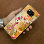 Tulip Floral Glass Case Cover For Poco - ShopOnCliQ