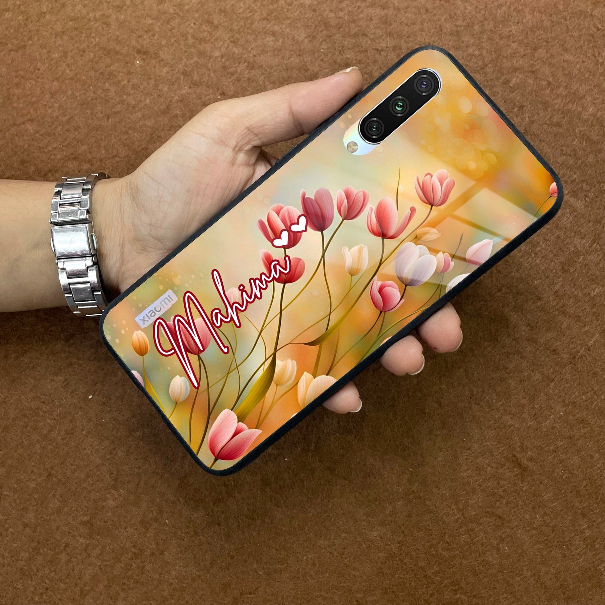 Tulip Floral Glass Case Cover For Redmi/Xiaomi ShopOnCliQ