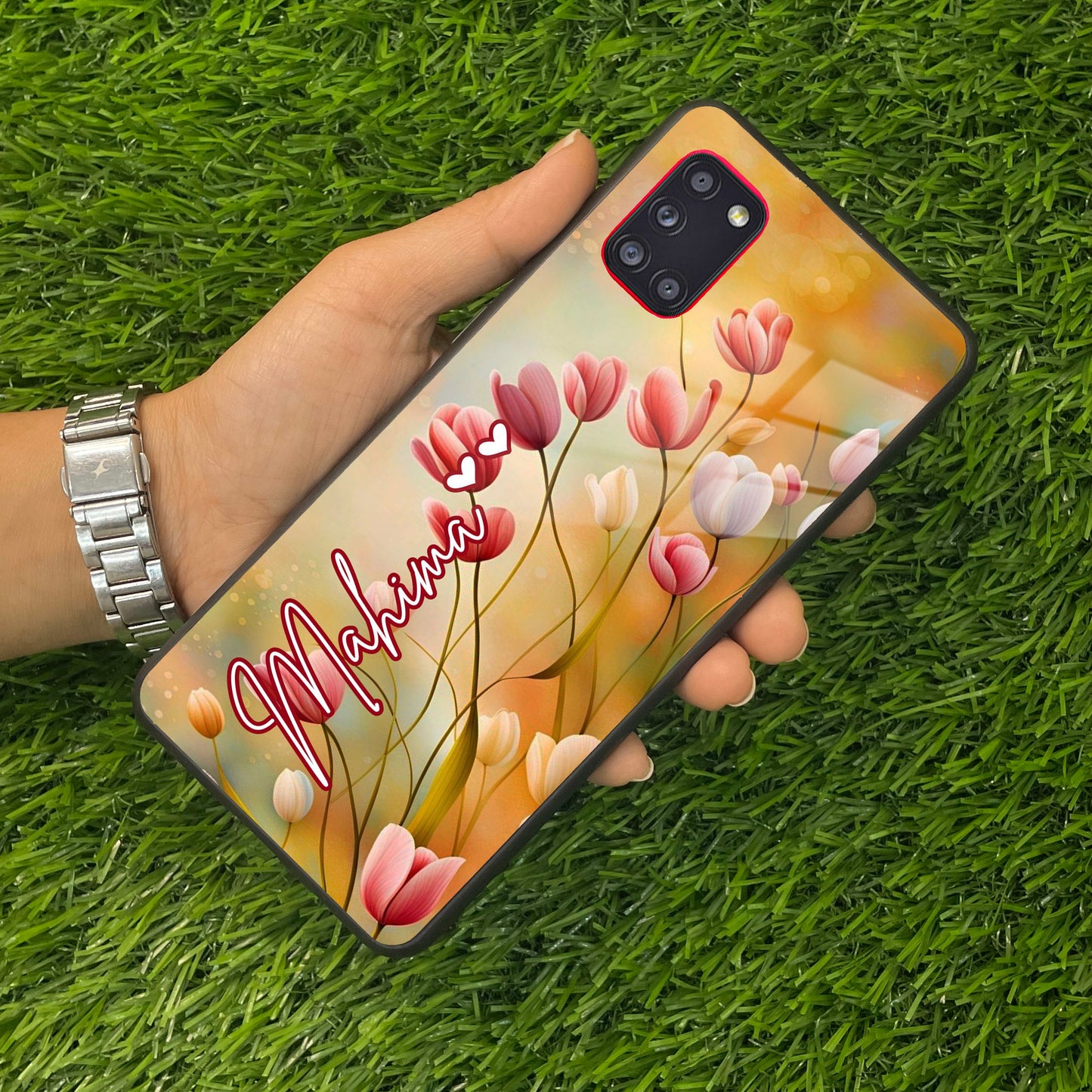 Tulip Floral Glass Case Cover For Samsung ShopOnCliQ