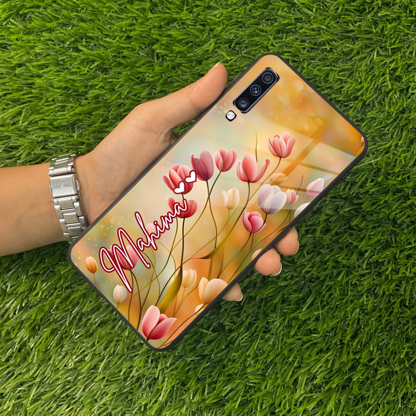 Tulip Floral Glass Case Cover For Samsung ShopOnCliQ