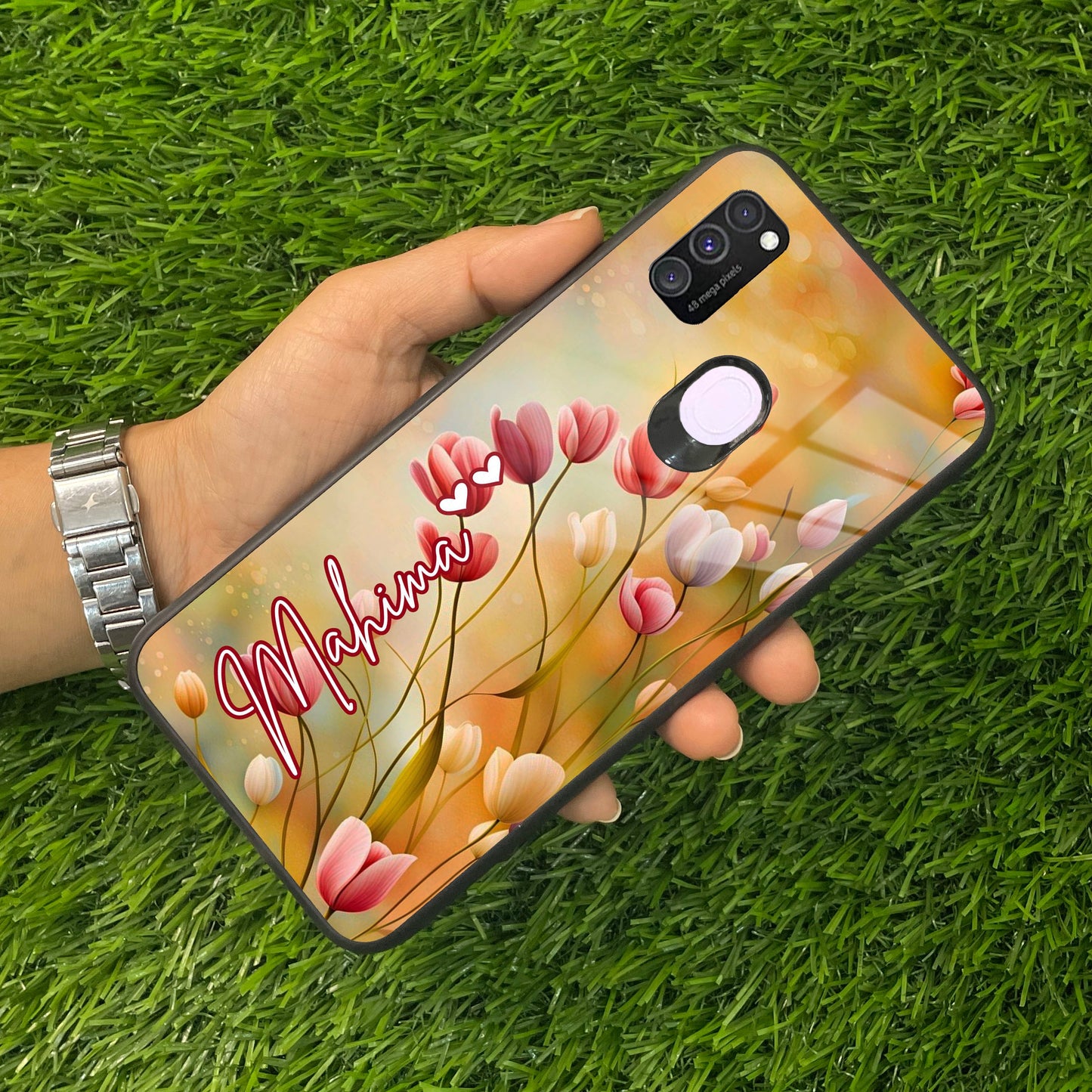 Tulip Floral Glass Case Cover For Samsung ShopOnCliQ