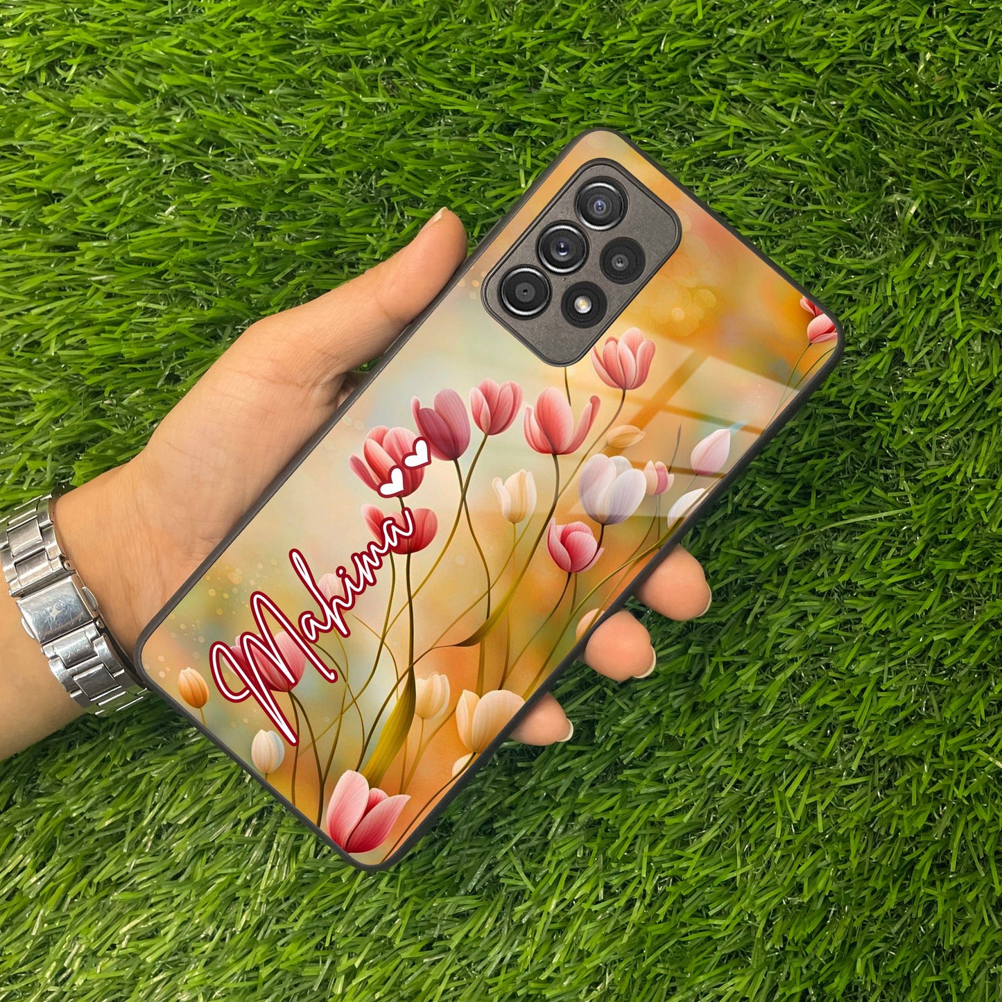 Tulip Floral Glass Case Cover For Samsung ShopOnCliQ