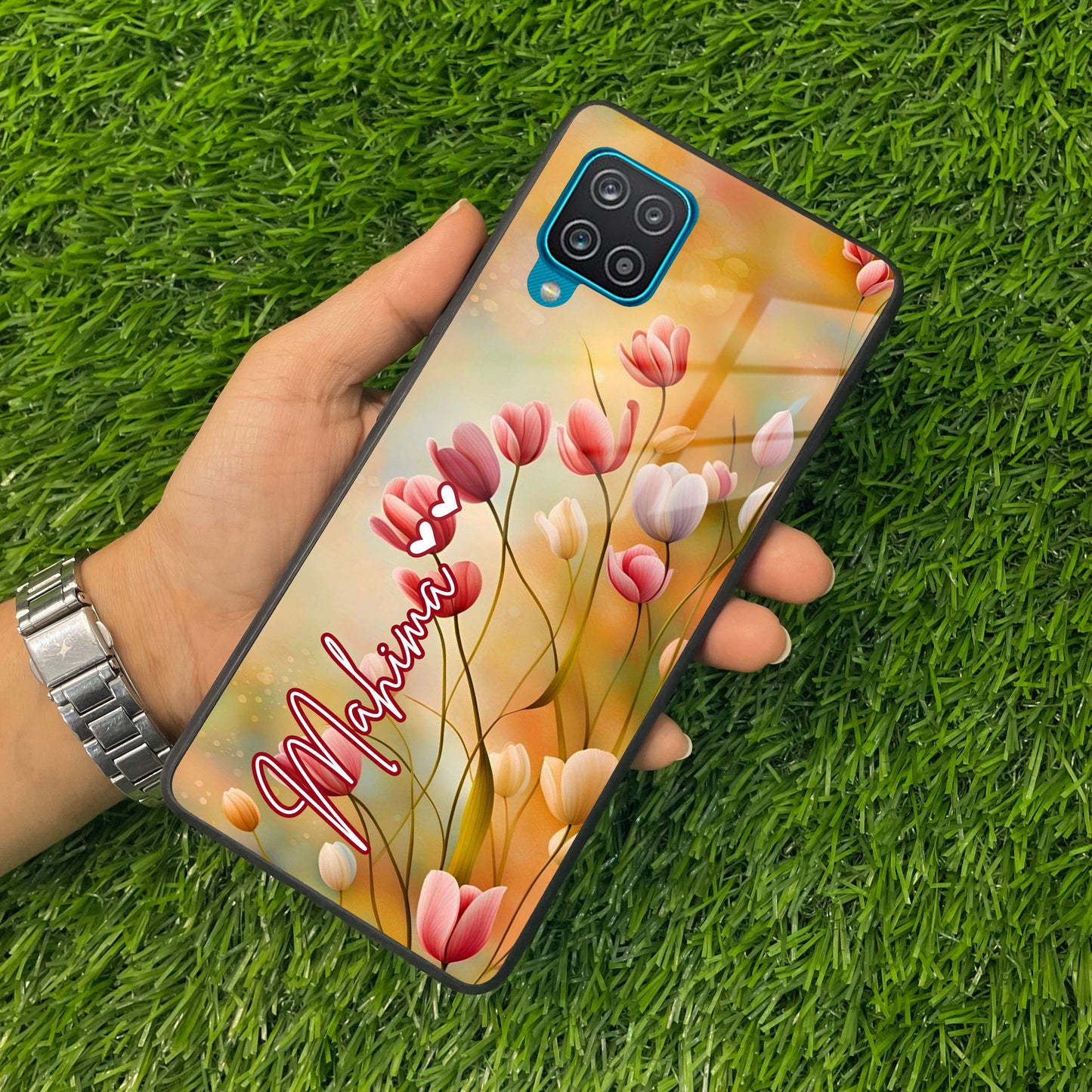 Tulip Floral Glass Case Cover For Samsung ShopOnCliQ