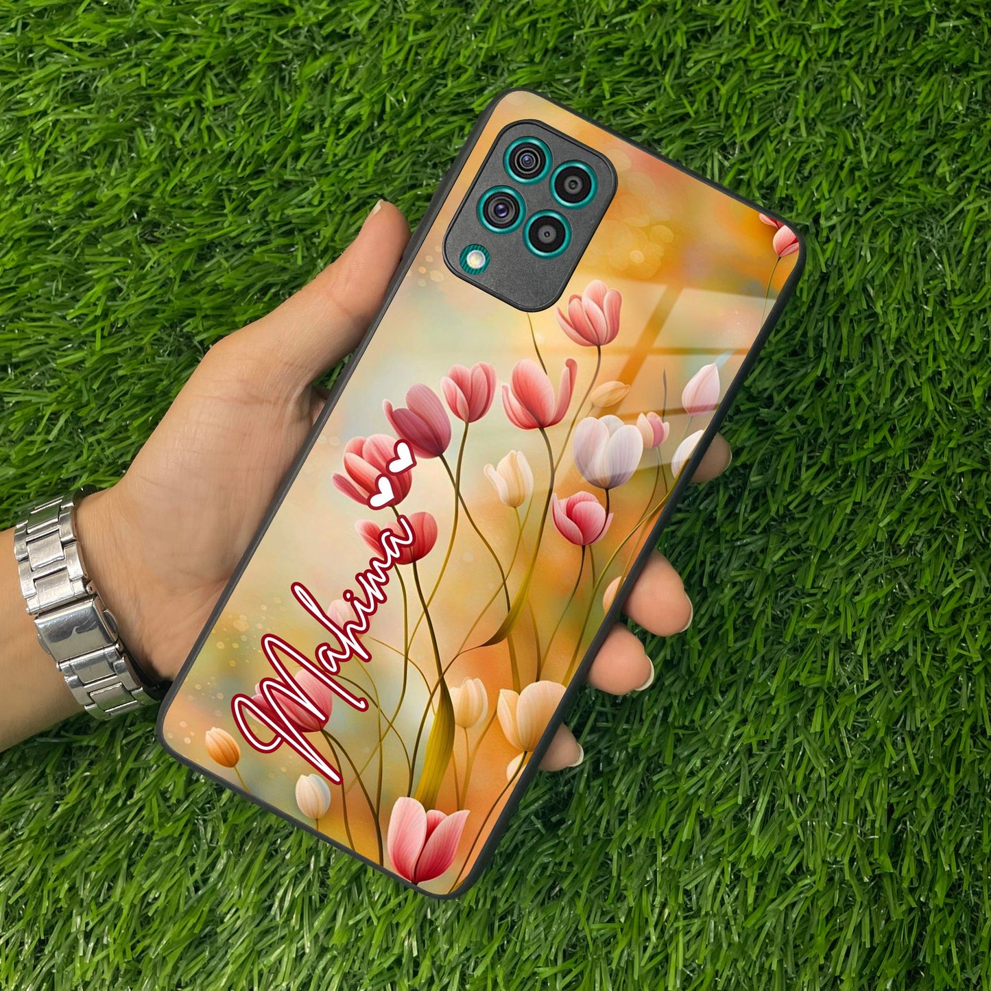 Tulip Floral Glass Case Cover For Samsung ShopOnCliQ